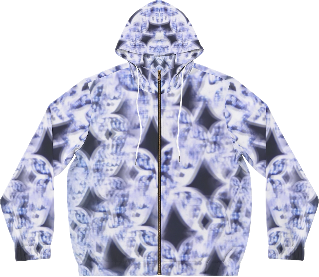 Echo white trance hoodie (Men’s)