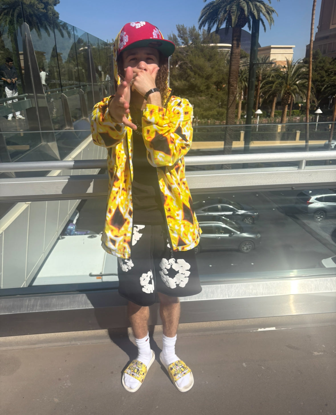 Super Yellow Trance Slides(Men’s)