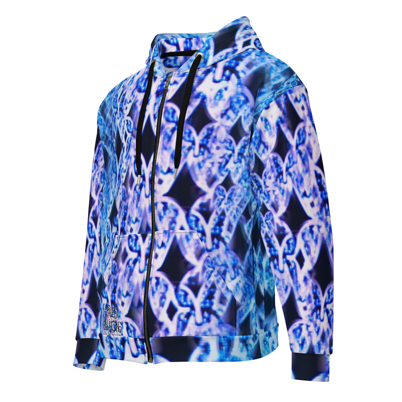 Blue Trance Zip Hoodie(remastered)