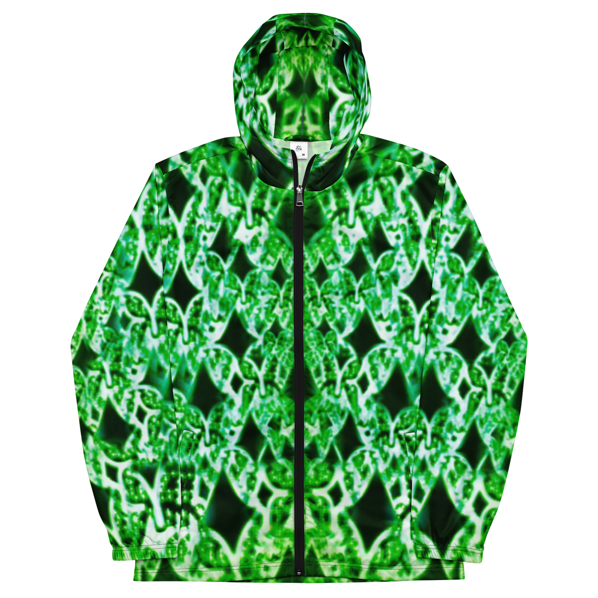 Light Green Trance windbreaker