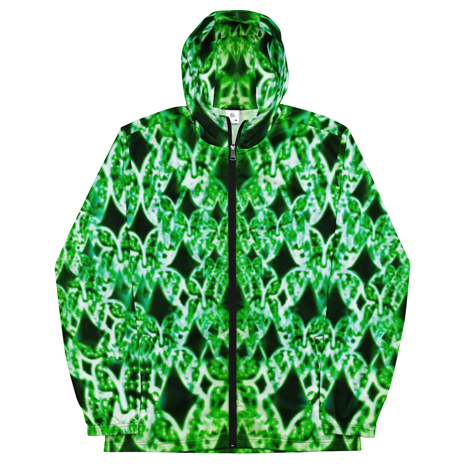 Light Green Trance windbreaker