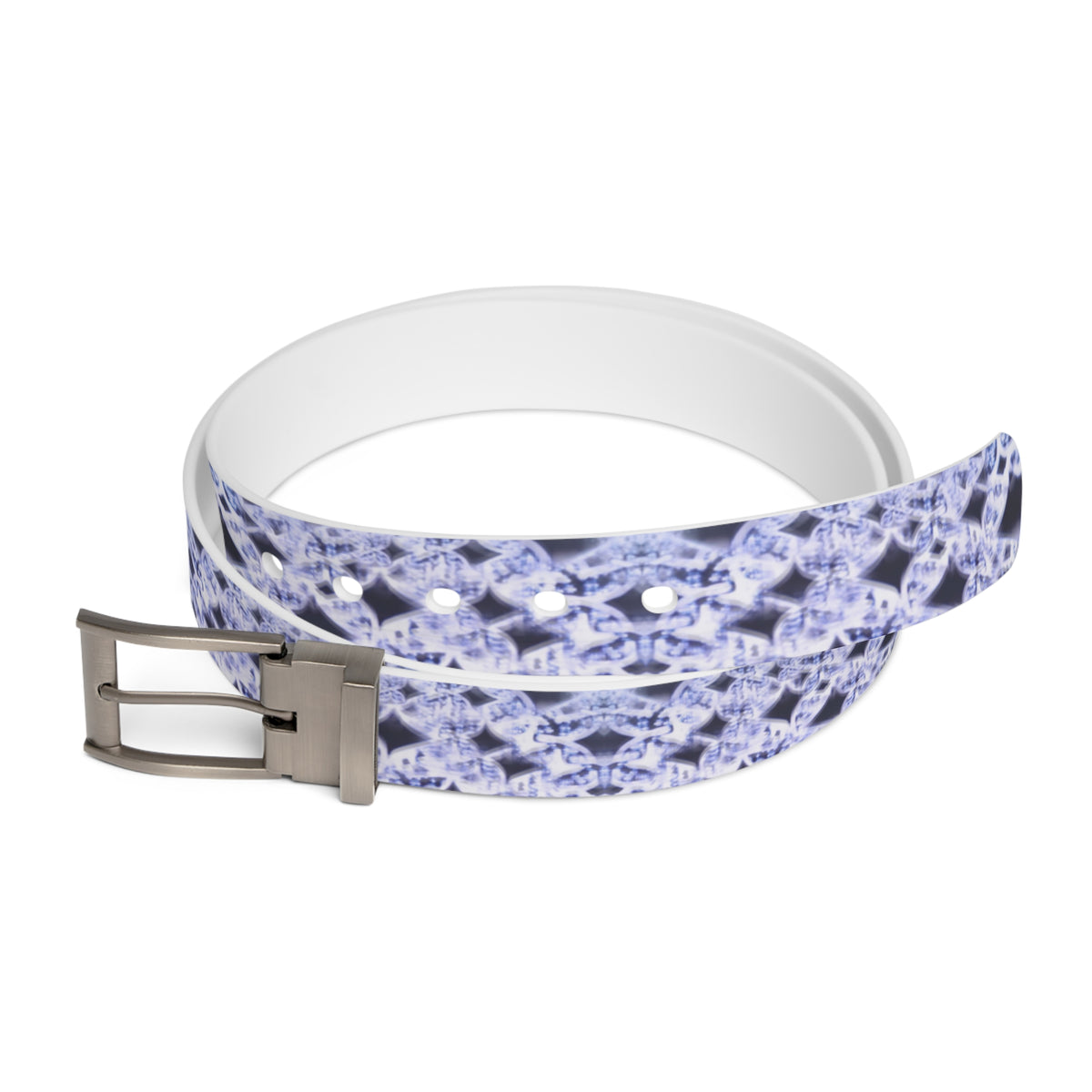 Echo silver white Trance belt