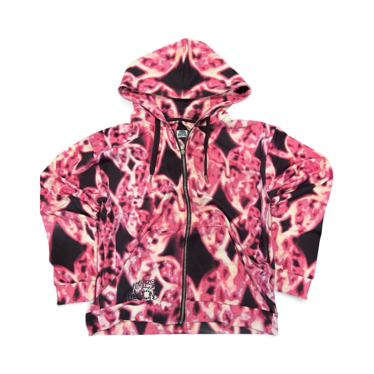Pink Rosé Trance zip hoodie(remastered)