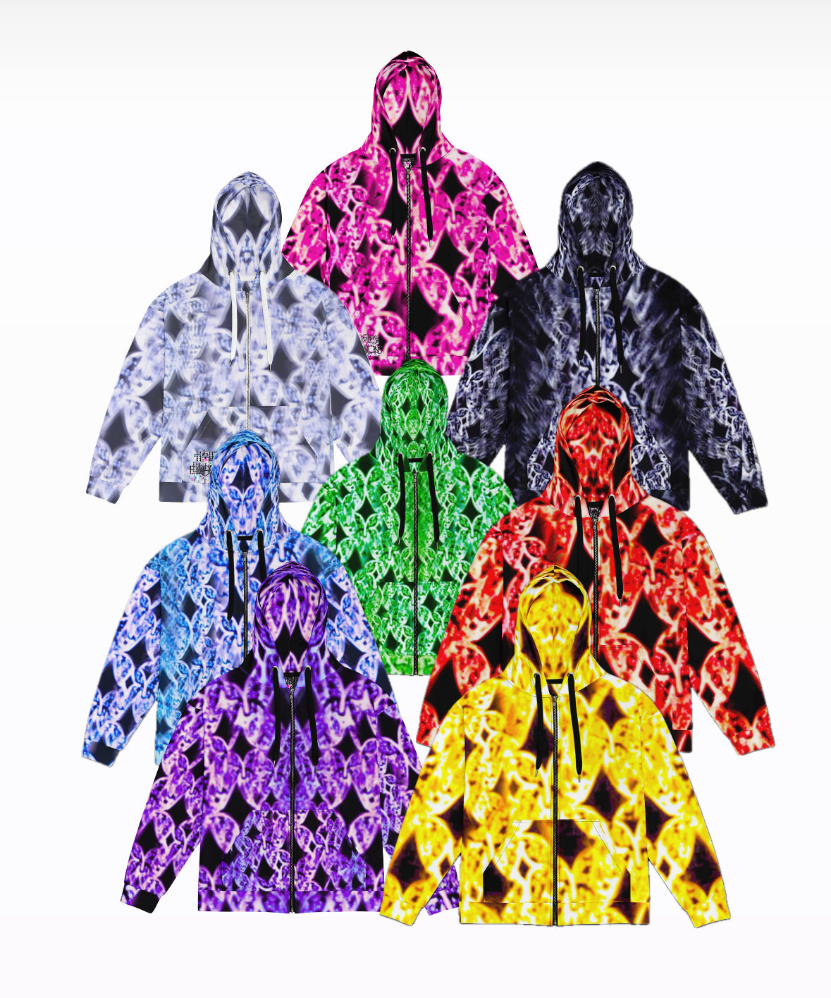 Remastered Trance hoodies
